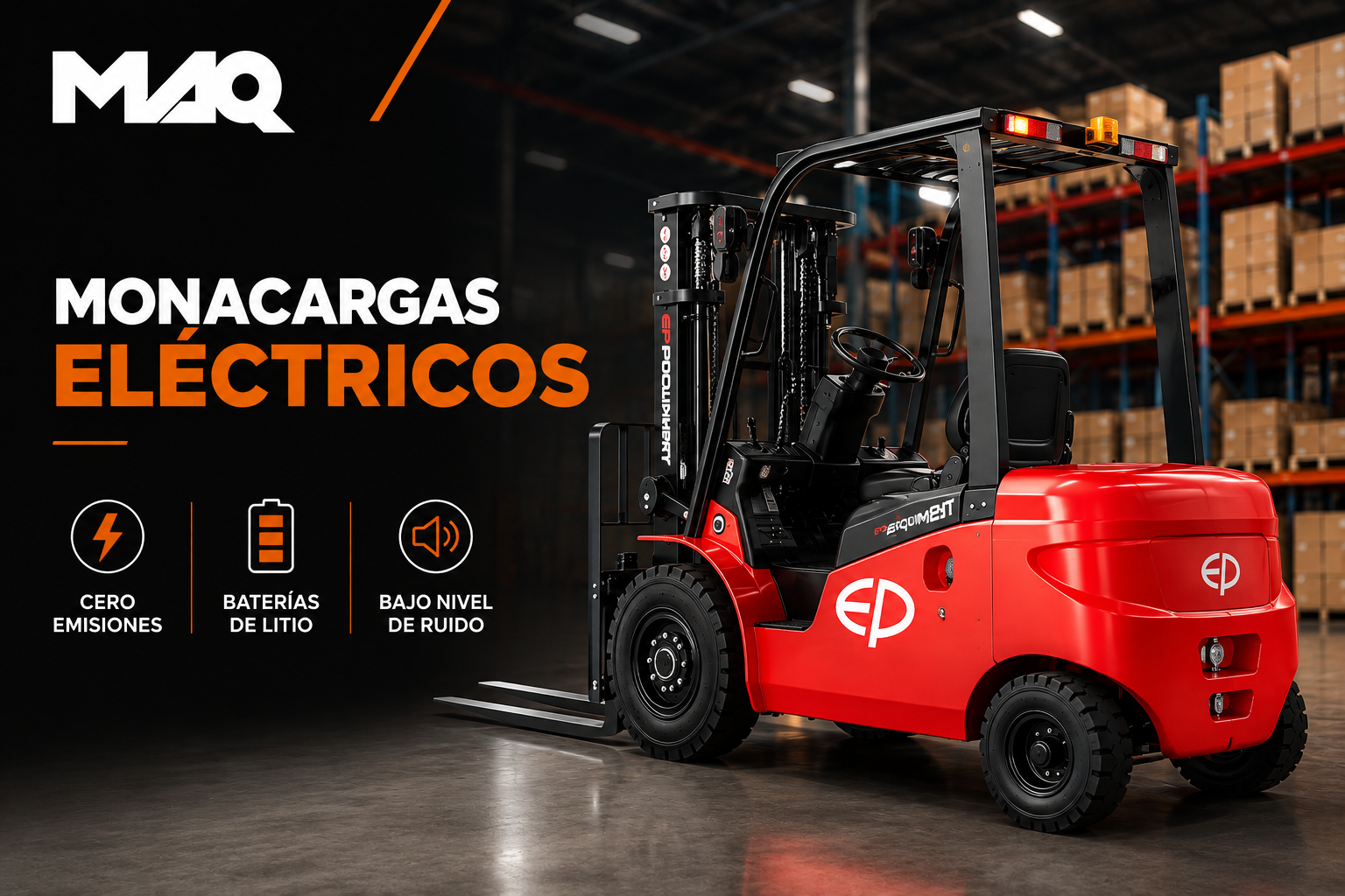 Montacargas eléctricos: ventajas y aplicaciones en operaciones logísticas
